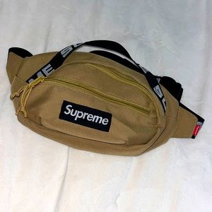 Supreme 18SS Waist Belt Bag Tan